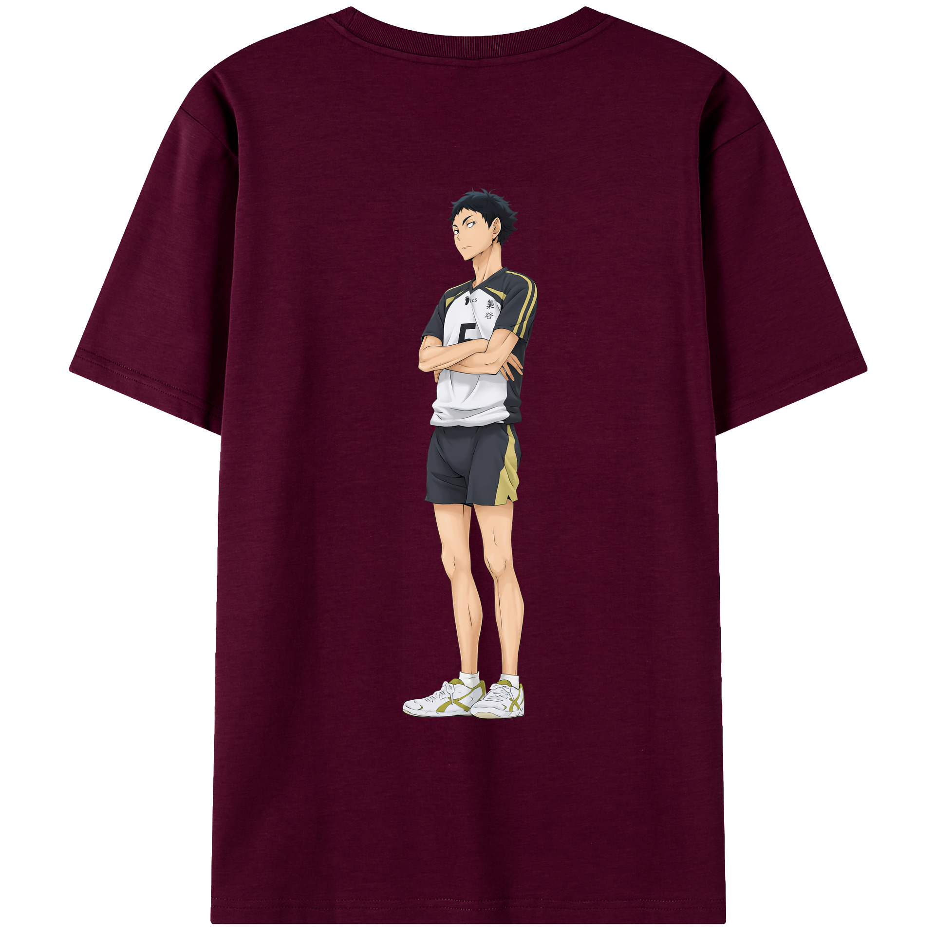 （画像用） ハイキュー!! Haikyu!! レディース半袖Tシャツ(バックプリント)